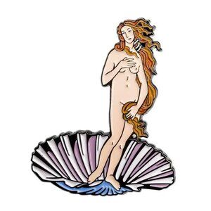 Birth of Venus Enamel Pin